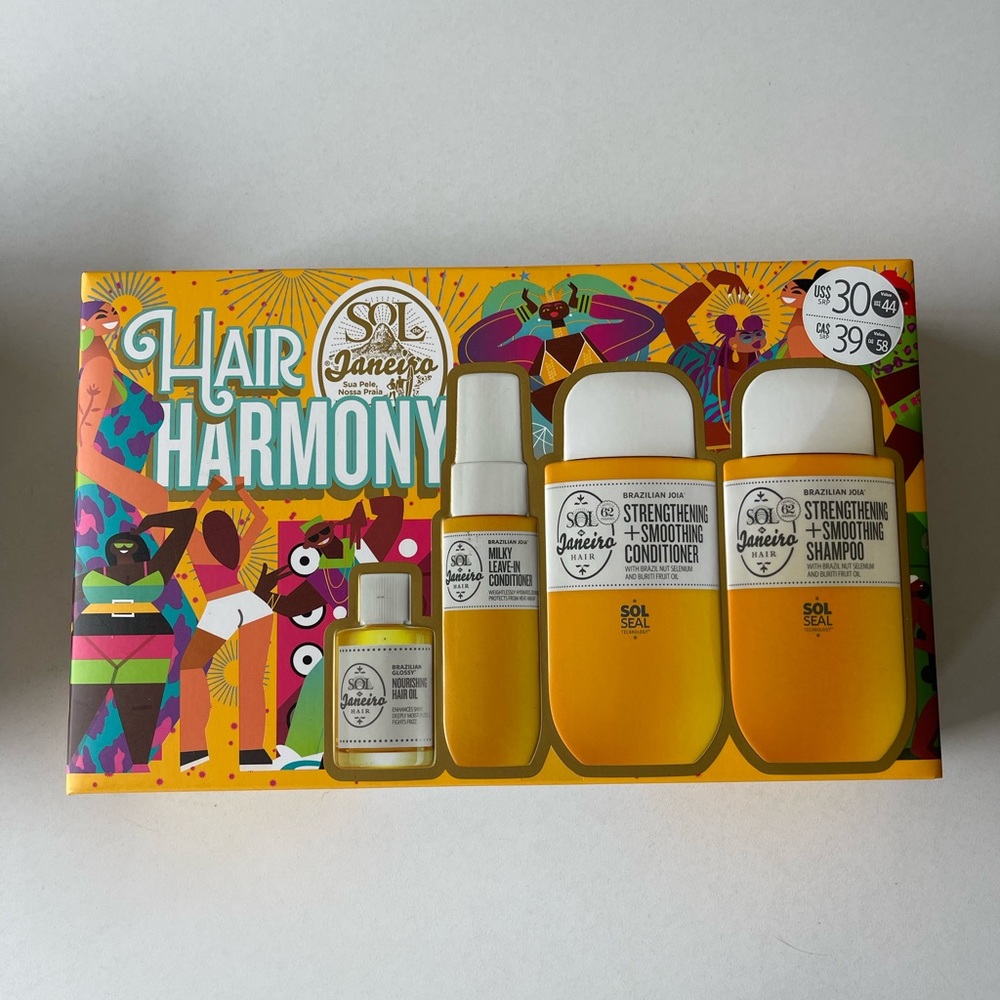 ❗️SOLD❗️NWT Sol de Janeiro hair harmony gift set